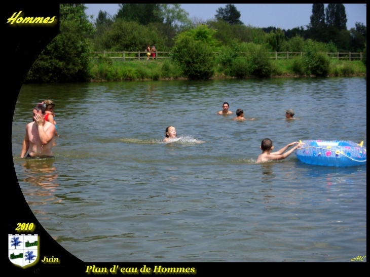 Plan d' eau - Hommes