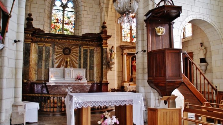 église St Martin - La Chapelle-Blanche-Saint-Martin