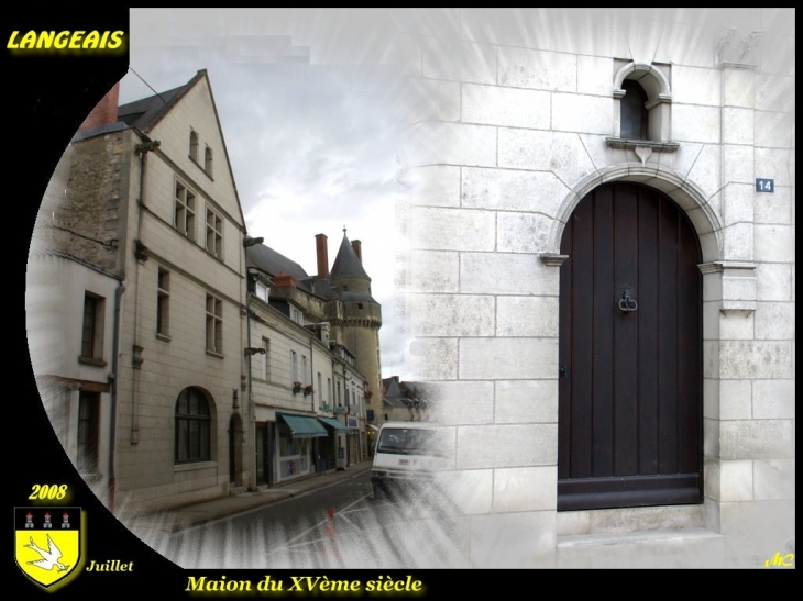 Maison du XVème siècle - Langeais