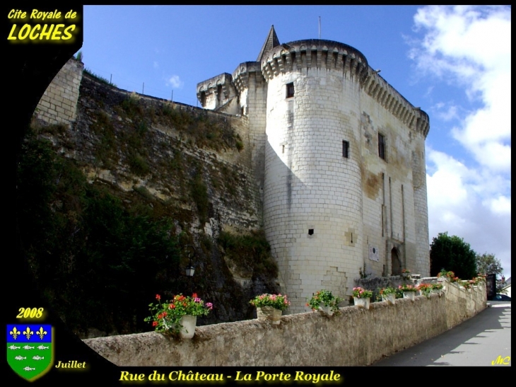 Rue du château - Loches