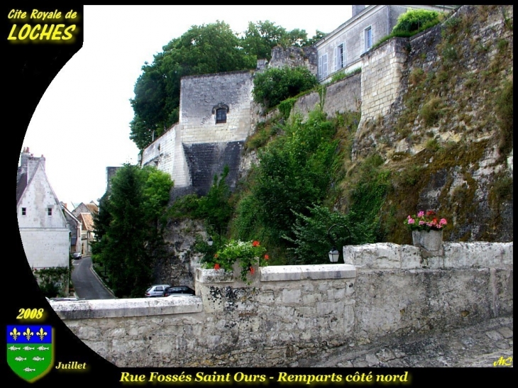 Rue Fossés Saint Ours - Loches