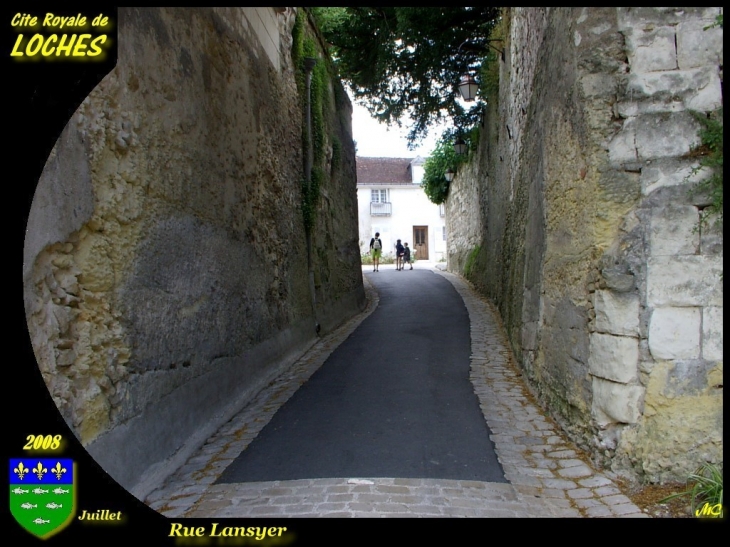 Rue Lansyer - Loches