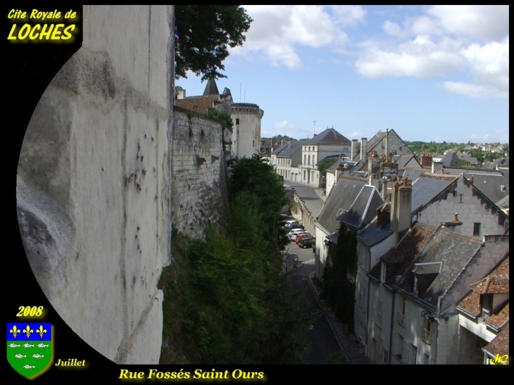 Rue Fossés Saints Ours - Loches