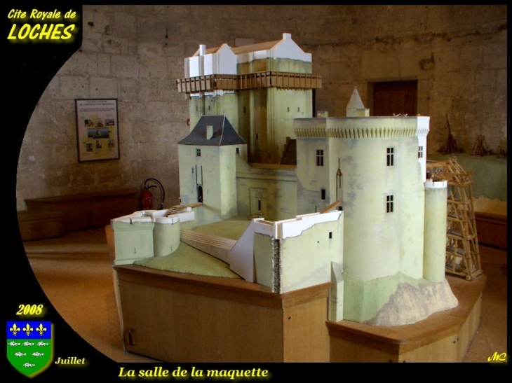 Salle de la maquette - Loches