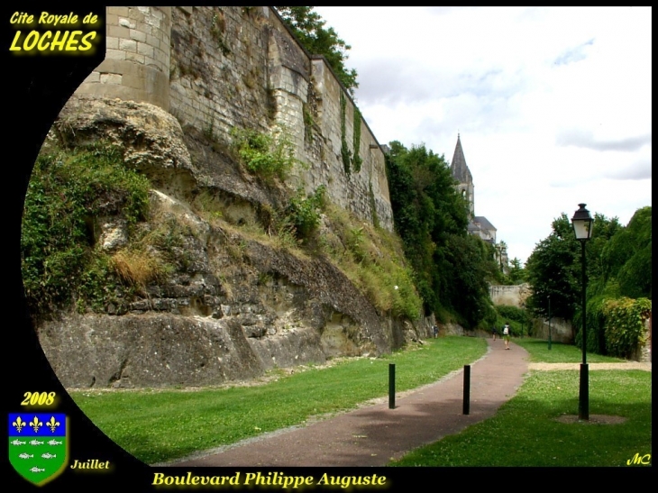 Boulevard Philippe Auguste - Loches