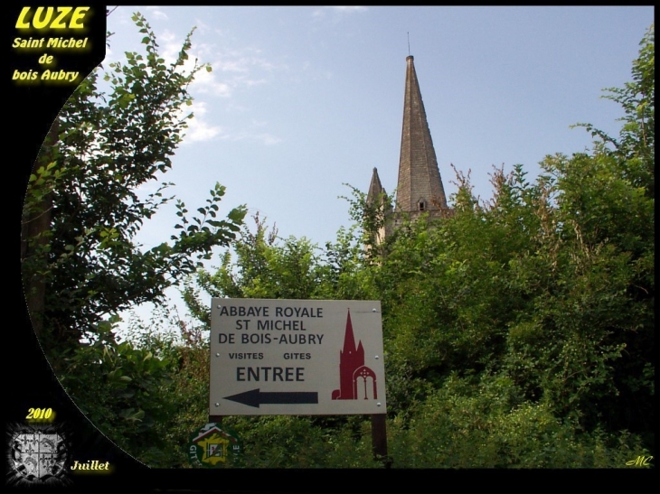 Abbaye St Michel de Bois Aubry - Luzé