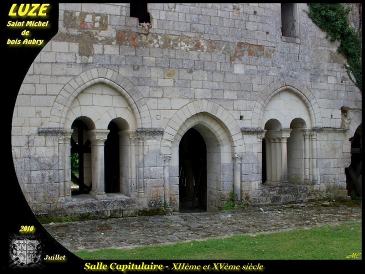 Abbaye St Michel de Bois Aubry - Luzé