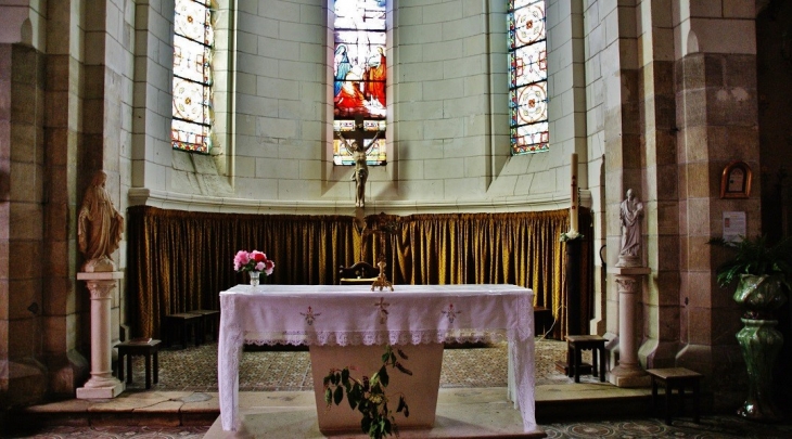 <église Saint-Gervais Saint-Protais - Manthelan