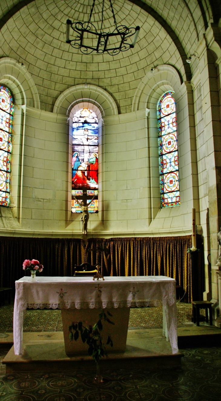 <église Saint-Gervais Saint-Protais - Manthelan