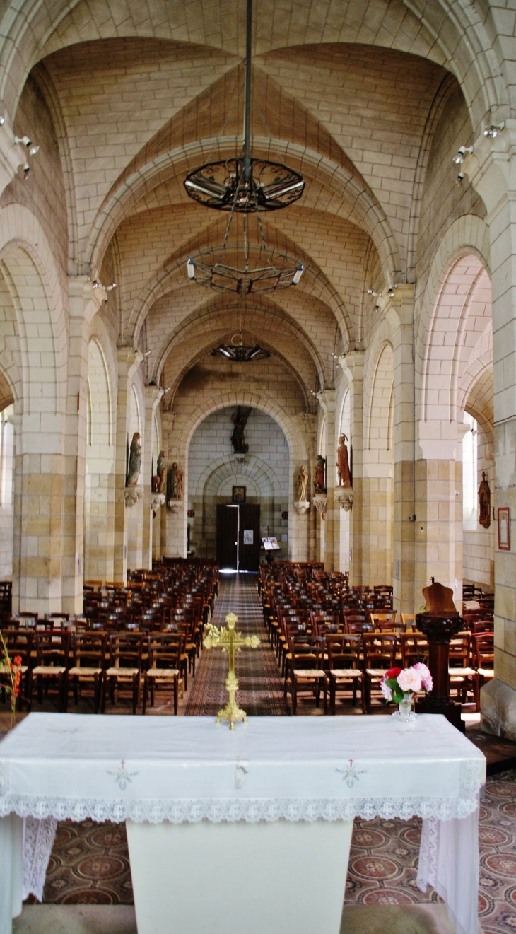 <église Saint-Gervais Saint-Protais - Manthelan