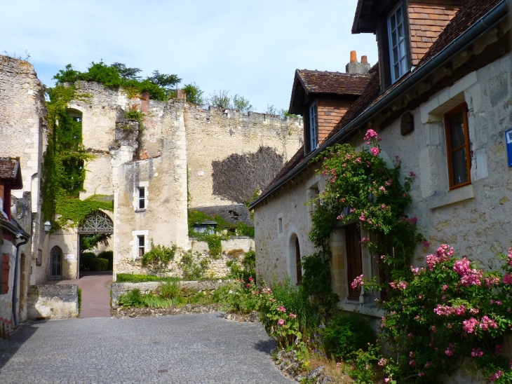 L'entrée du château   Crédit : André Pommiès - Montrésor