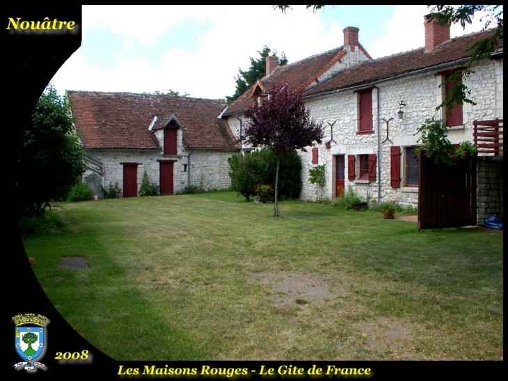 Les Maisons Rouges, gîtes de France - Nouâtre