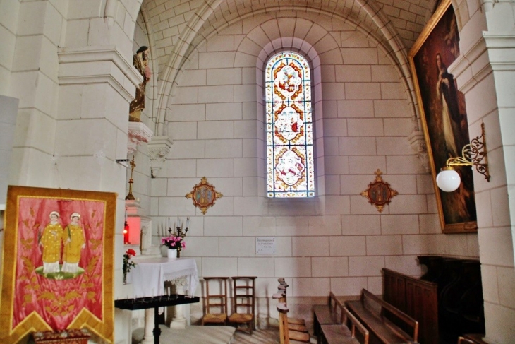 <église Saint-Gervais Saint-Protais - Noyant-de-Touraine