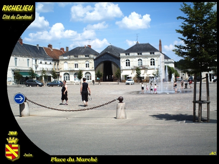 Place du Marché - Richelieu