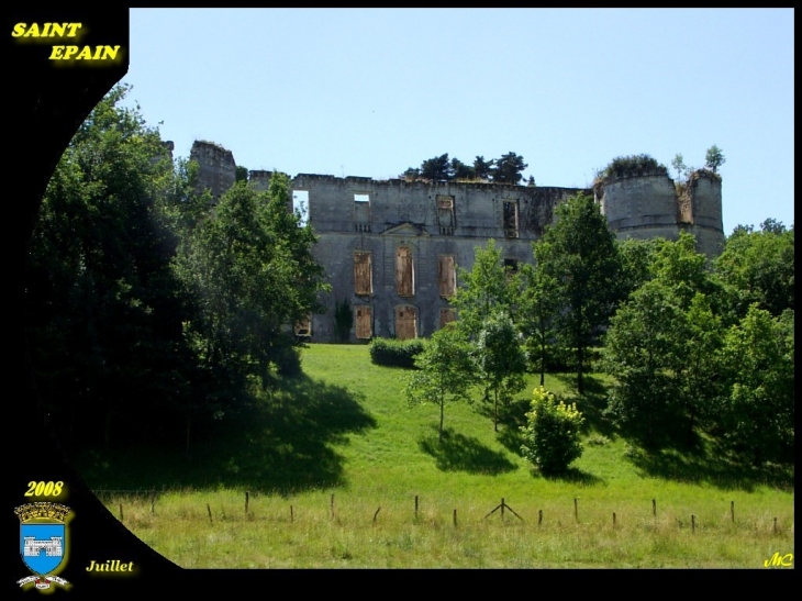 Le château de Montgoger - Saint-Épain