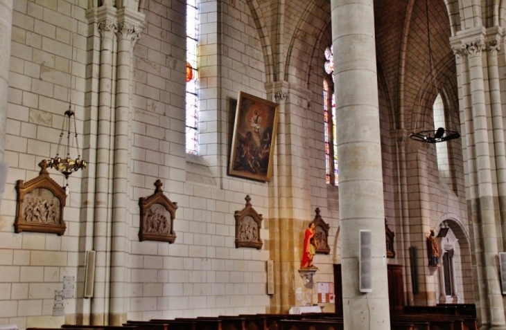   église Sainte-Maure - Sainte-Maure-de-Touraine