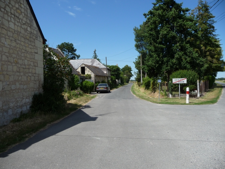 Les places: rue de la sauvagere - Savigny-en-Véron