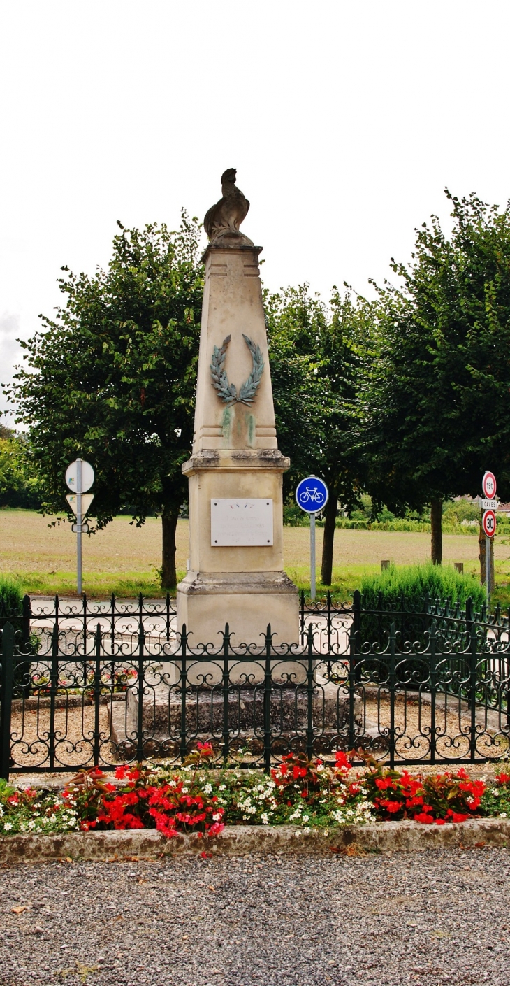 Monument-aux-Morts - Sazilly