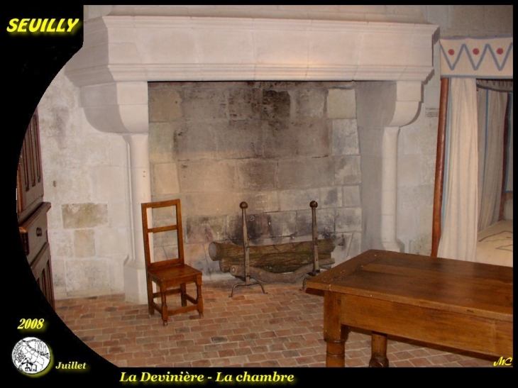 La Devinière - La chambre - Seuilly