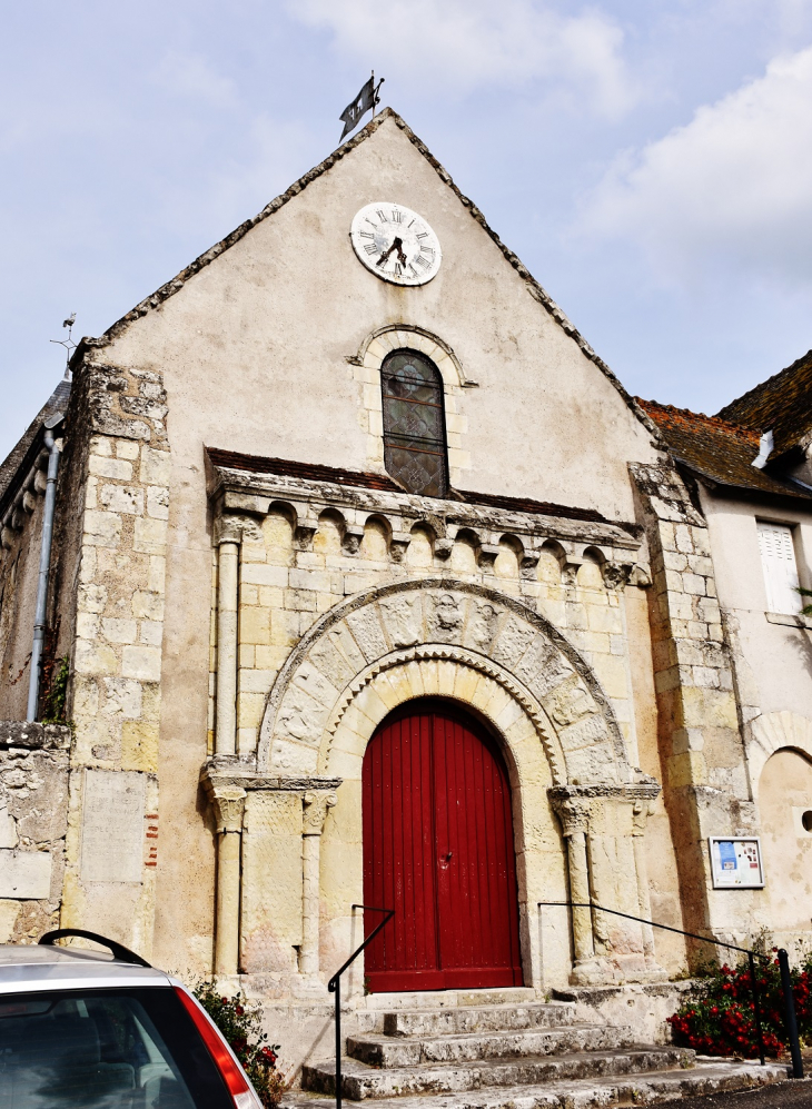  --église Saint-Saturnin - Souvigny-de-Touraine