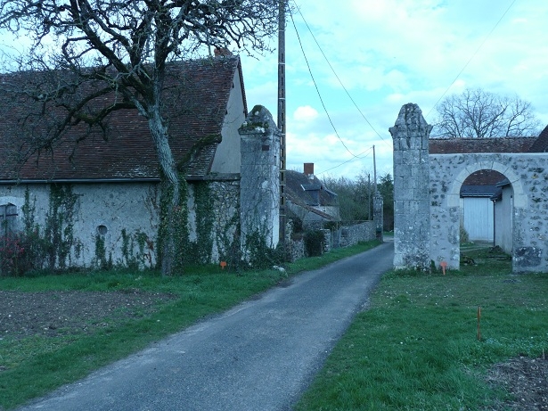 Pilliers d'entrée de la boissière - Tauxigny