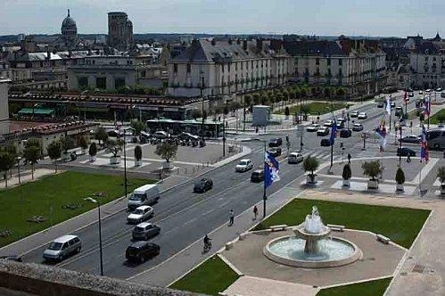 La place Anatole France - Tours