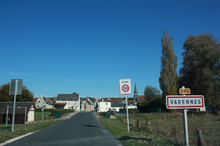 Arrivée sud - Varennes