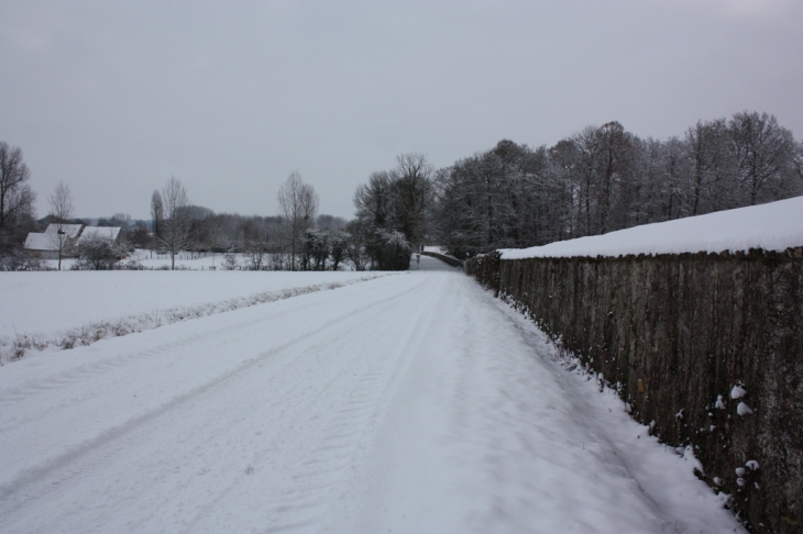 Route de st Senoch - Varennes