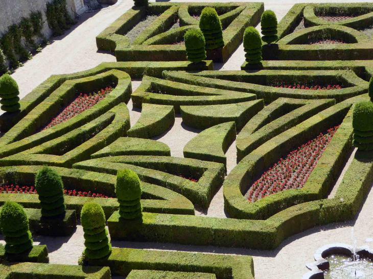 Le jardin d'ornement : l'amour tragique - Villandry