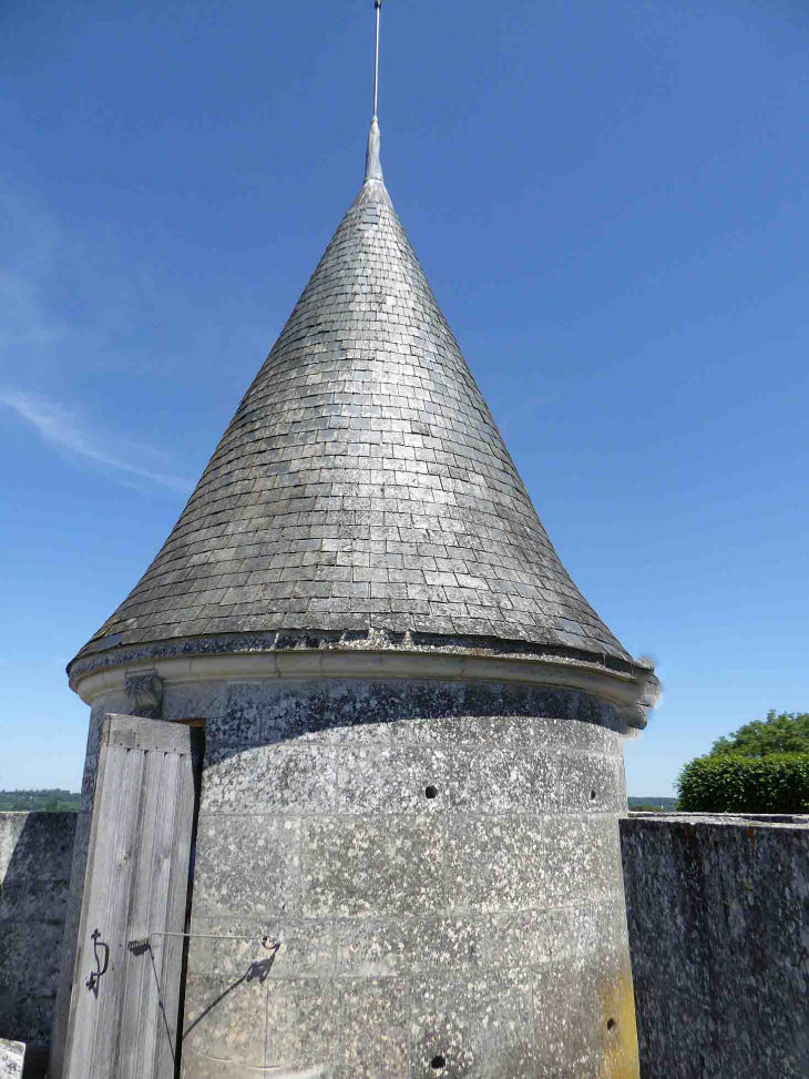 Le toit du donjon - Villandry