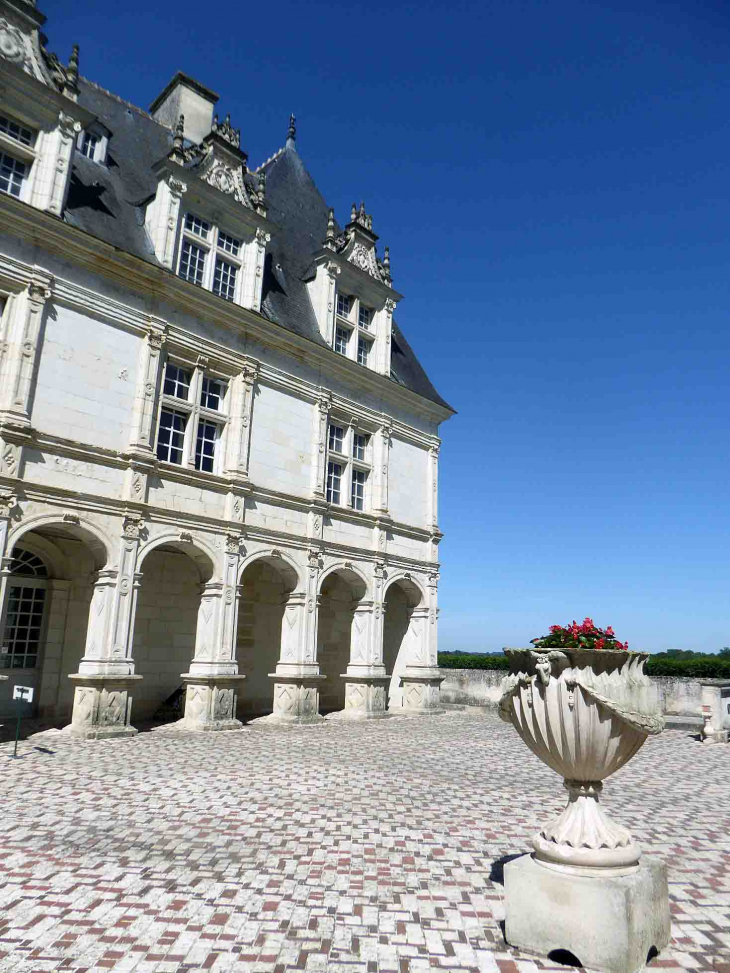 La cour d'honneur - Villandry