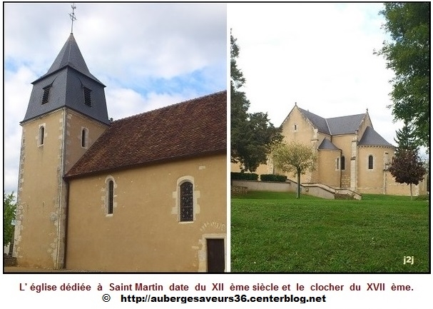 Eglise Saint-Martin du XII èm siècle - Chasseneuil