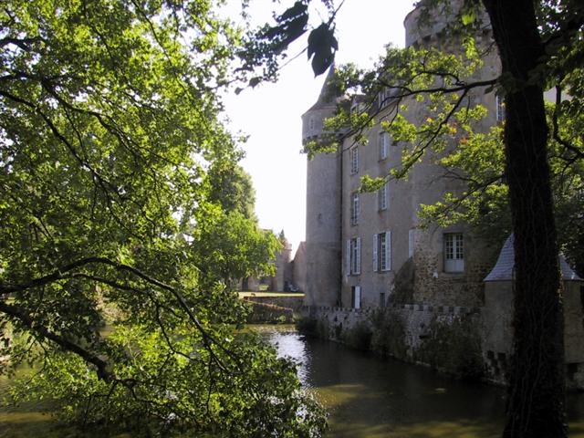 Le château médiéval - Chazelet