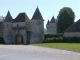 L'entrée du château quand il fait beau