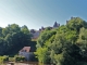 Photo suivante de Ciron Le château de Romefort et l'ancien moulin seigneurial.