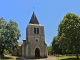 Façade occidentale de l'église Saint Jacques du XIIe siècle.