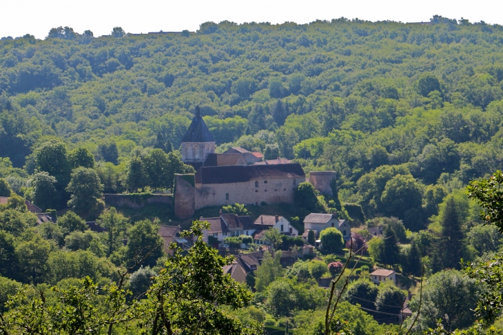 Vue sur le village. - Gargilesse-Dampierre