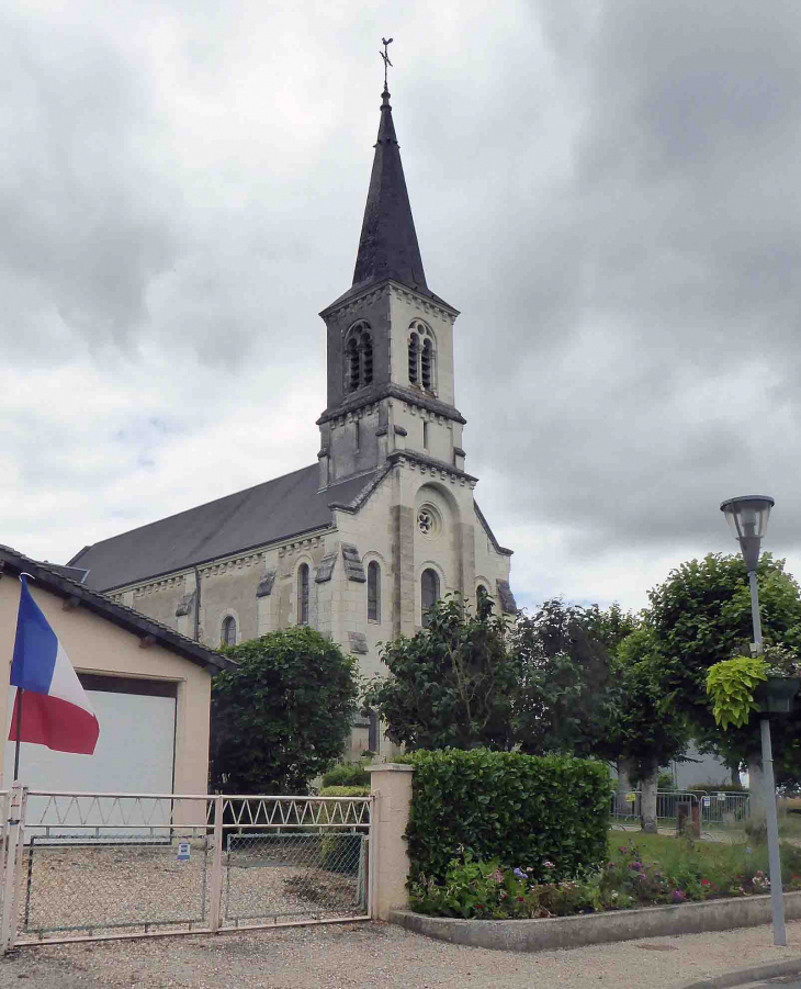 L'église d'Entraigues - Langé