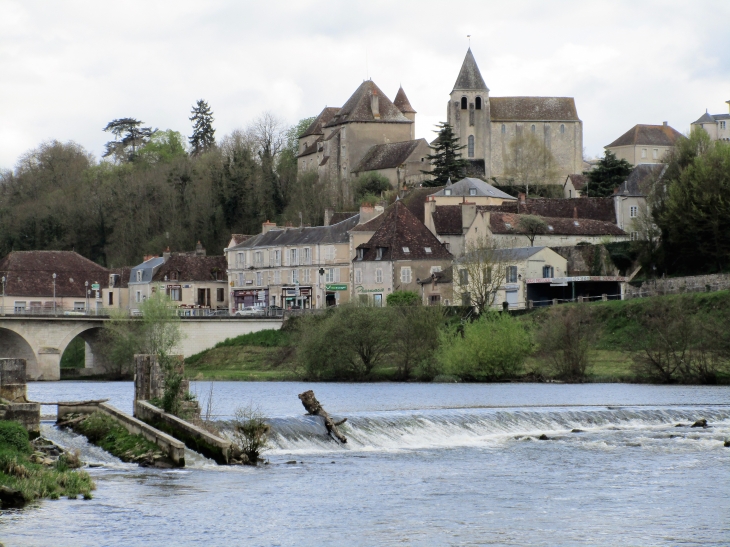 La Creuse, au BLANC (Indre). - Le Blanc