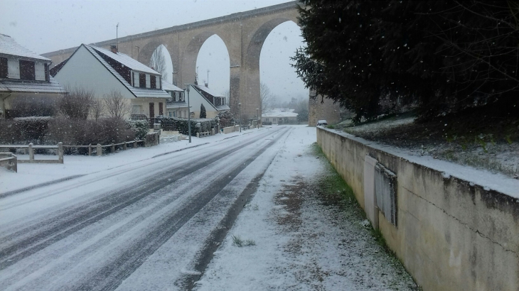 Le Blanc sous la neige.