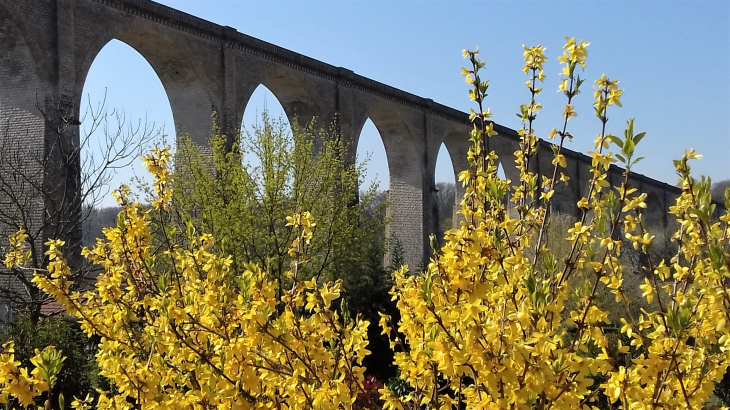 Le viaduc du BLANC (Indre). - Le Blanc