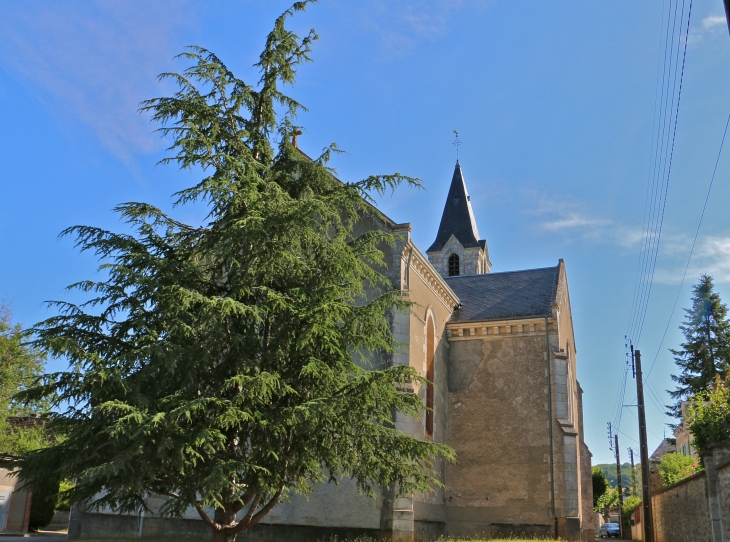 Le chevet de l'église Notre Dame. - Le Menoux