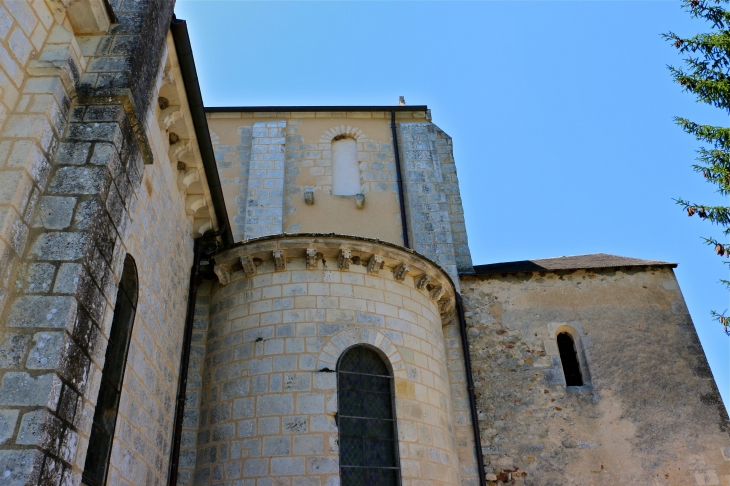 L'abbatiale Saint Pierre. - Méobecq