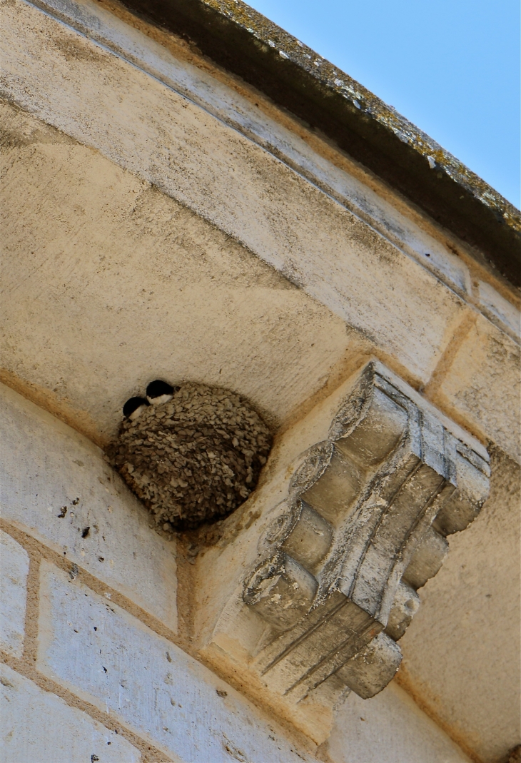 Locataires de l'Abbatiale saint Pierre. - Méobecq