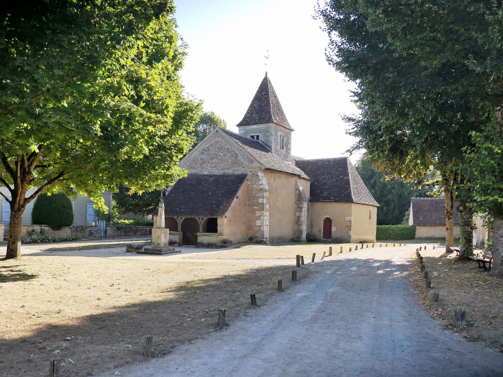 Nohant : l'église Sainte Anne - Nohant-Vic