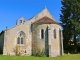 Le chevet de l'église Saint Aignan.