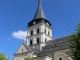 Le clocher de l'église Saint Gaultier.