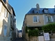 Photo suivante de Saint-Marcel Rue du Carroir, avec sa maison à gauche à colombage.