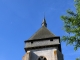 Le clocher de l'église Saint Marcel.