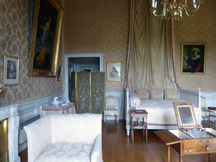 Le château de Talleyrand : la chambre de la Princesse de Bénevent - Valençay